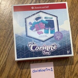 American Girl Corinne Tan ski suit brand- still in sealed box